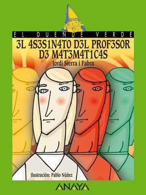 cover image of El asesinato del profesor de matemáticas